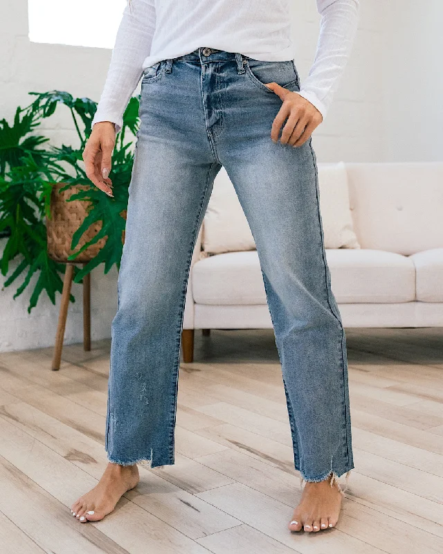 Sophisticated Style KanCan We Don't Talk Slim Wide Leg Jeans