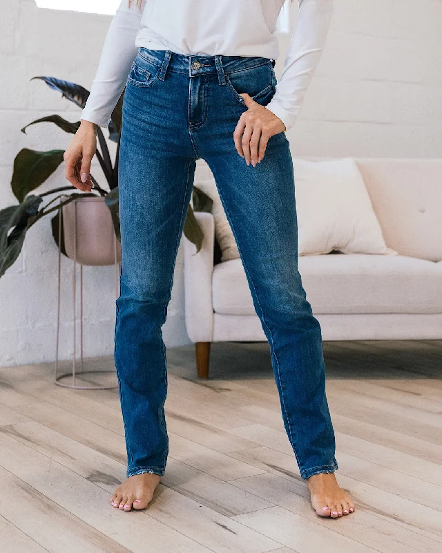 Fashionista Favorites Vervet All I Need Non Distressed Straight Jeans FINAL SALE