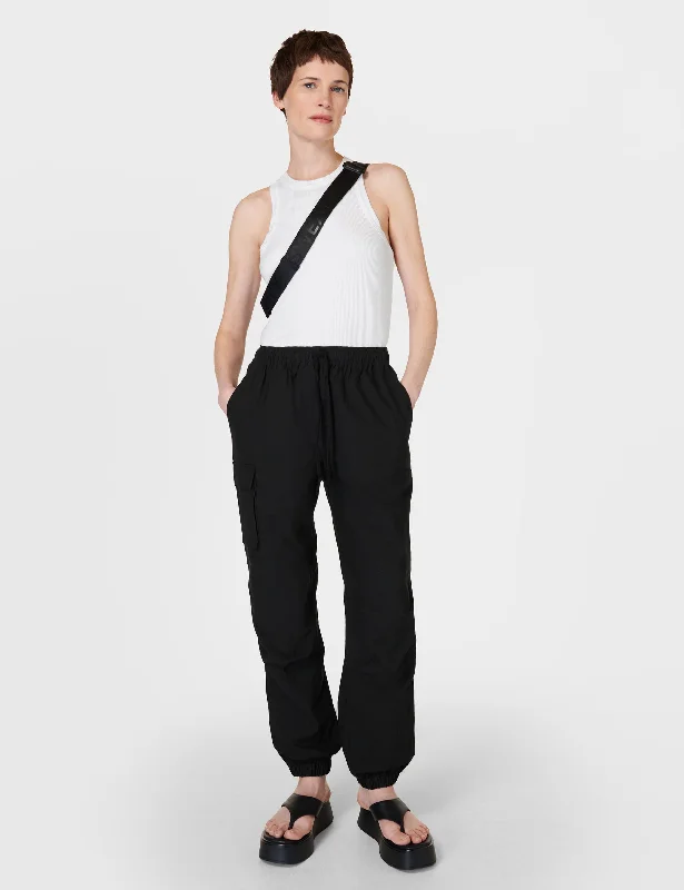 Runway Inspired Wear Quinn Cargo Pants - Black